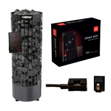 Набор Harvia Cilindro PC90XE Black Steel + CX001WiFi